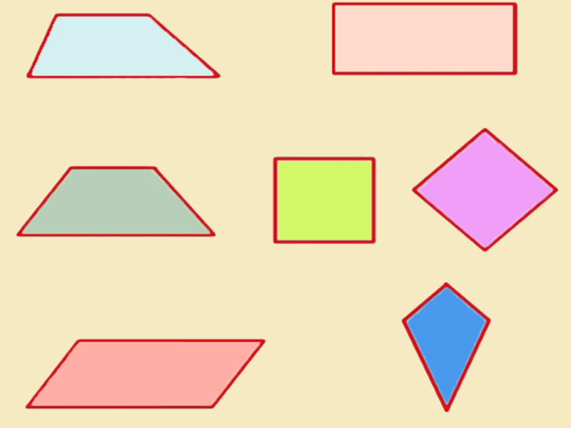 Hình thang là gì? Dấu hiệu nhận biết hình thang cực đơn giản, dễ hiểu