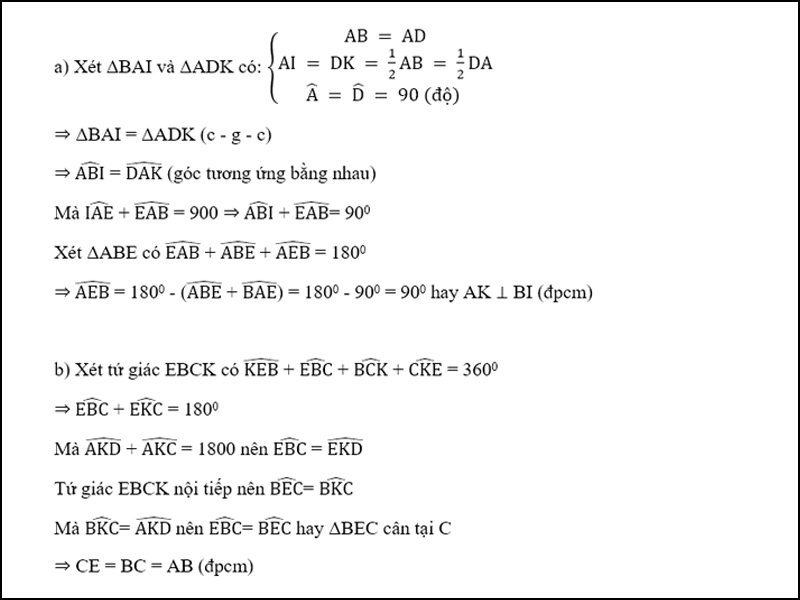 Hình vuông là gì? Cách nhận biết hình là hình vuông?