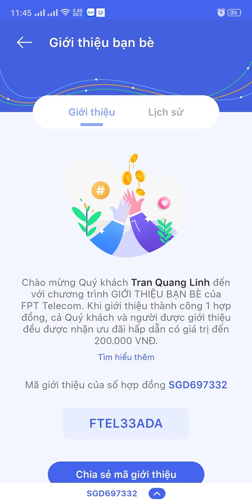 Hi FPT: Quản lý, đặt lịch sửa chữa mạng FPT online