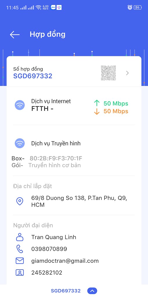 Hi FPT: Quản lý, đặt lịch sửa chữa mạng FPT online
