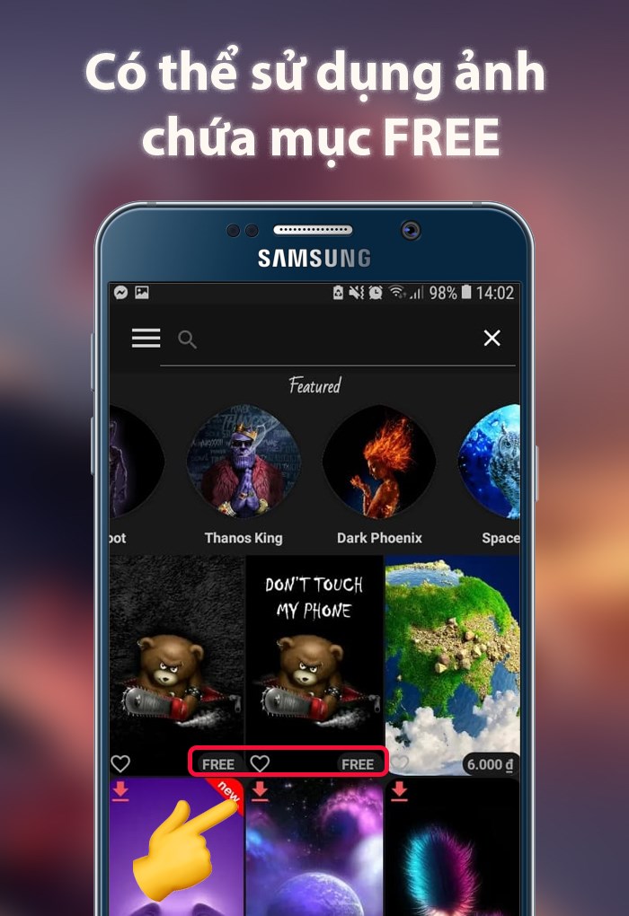 Hình nền động 4K - Hình nền 3D/HD cho điện thoại Android