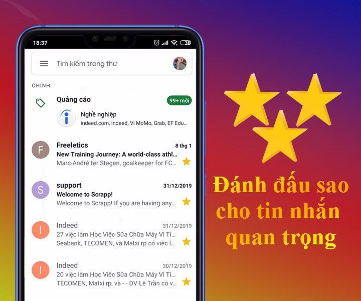 Gmail của Google: Gửi email nhanh chóng
