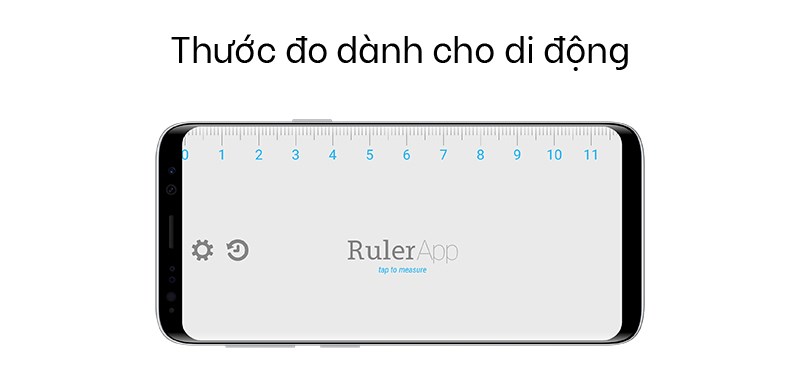 Ruler App: Thước kẻ - Ứng dụng thước đo cm, đo độ dài trên điện thoại