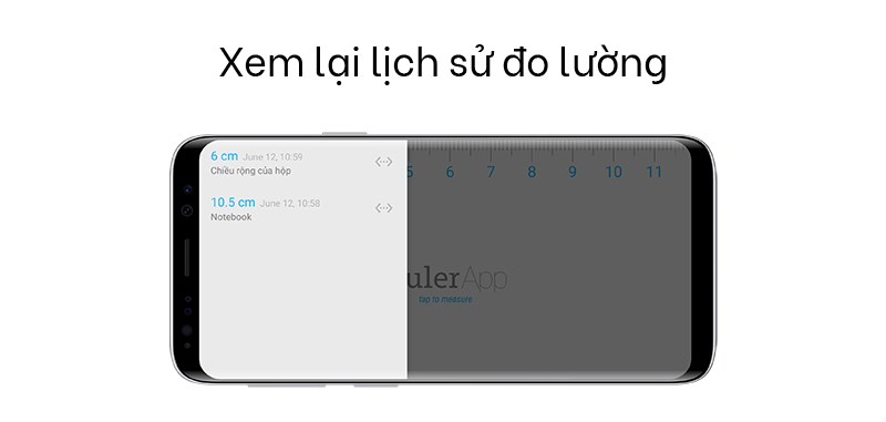 Ruler App: Thước kẻ - Ứng dụng thước đo cm, đo độ dài trên điện thoại