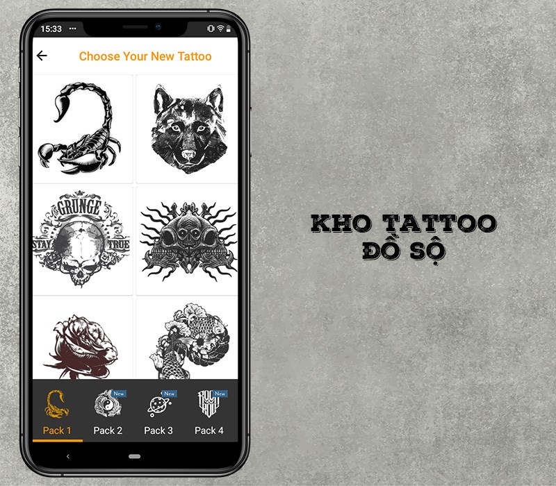 Ghép hình xăm vào ảnh: Tạo Tattoo trên ảnh