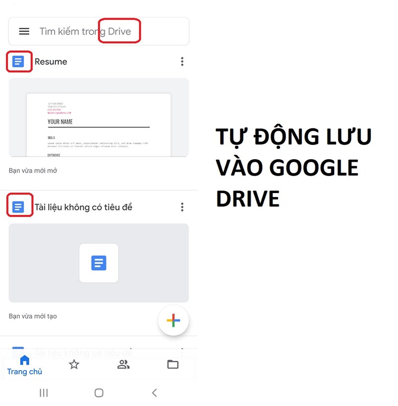 Google Tài liệu (Google Docs) - tạo và chỉnh sửa tài liệu trực tuyến, miễn phí
