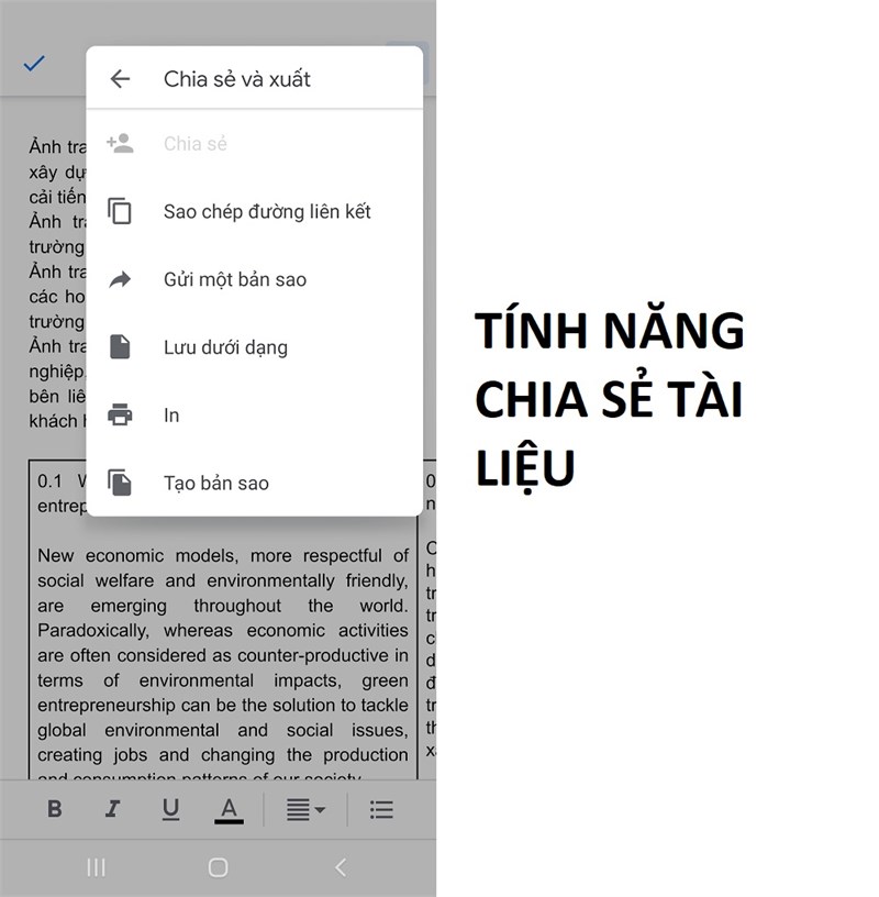 Google Tài liệu (Google Docs) - tạo và chỉnh sửa tài liệu trực tuyến, miễn phí