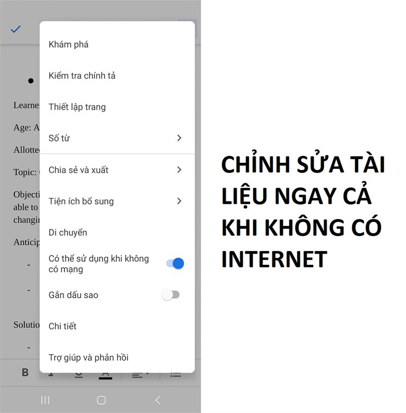 Google Tài liệu (Google Docs) - tạo và chỉnh sửa tài liệu trực tuyến, miễn phí