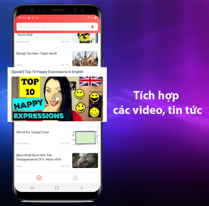 U - Dictionary - Dịch và đọc tiếng Anh, tiếng Hàn - Học tiếng Anh hiệu quả