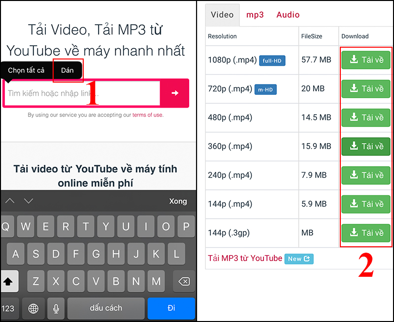 Hướng dẫn cách tải nhạc từ Youtube về điện thoại?