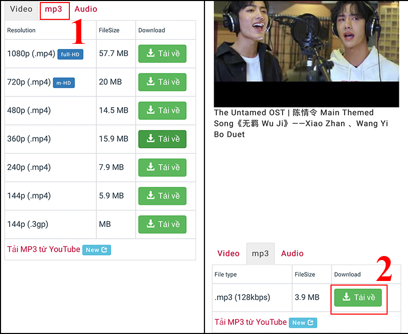 Hướng dẫn cách tải nhạc từ Youtube về điện thoại?