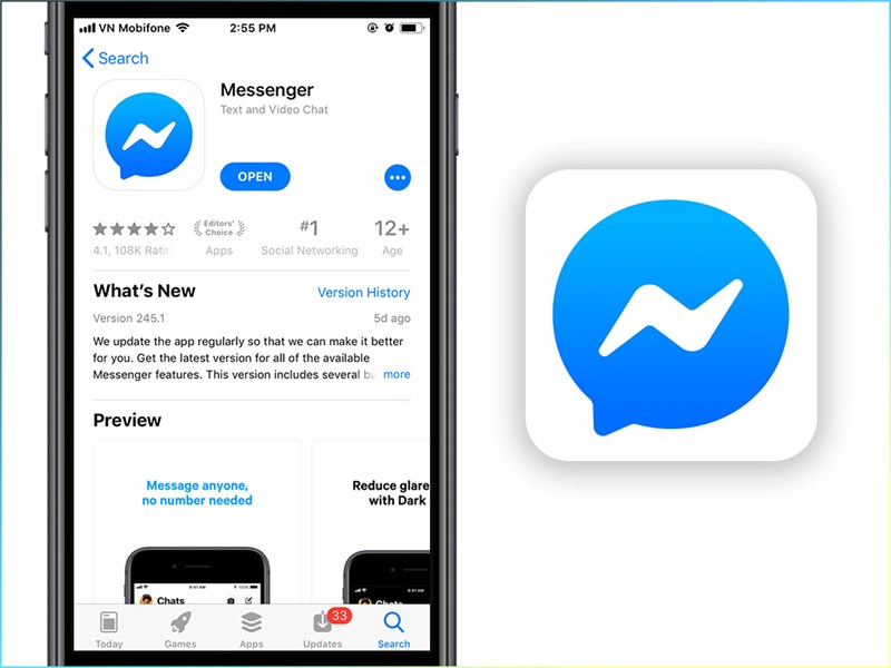 Messenger - Ứng dụng nhắn tin của Facebook