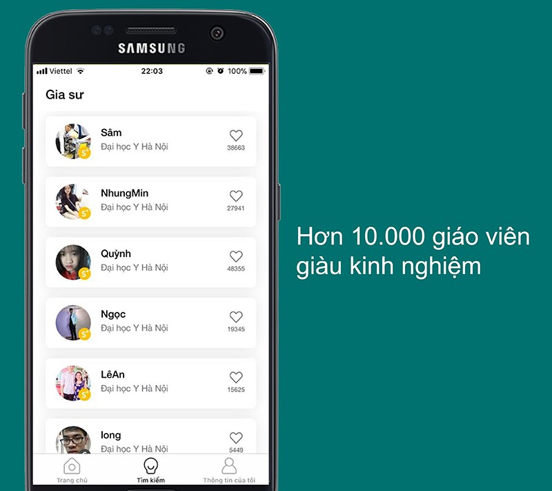 QANDA -  Ứng dụng giải toán lớp 1-12, nhờ gia sư giải
