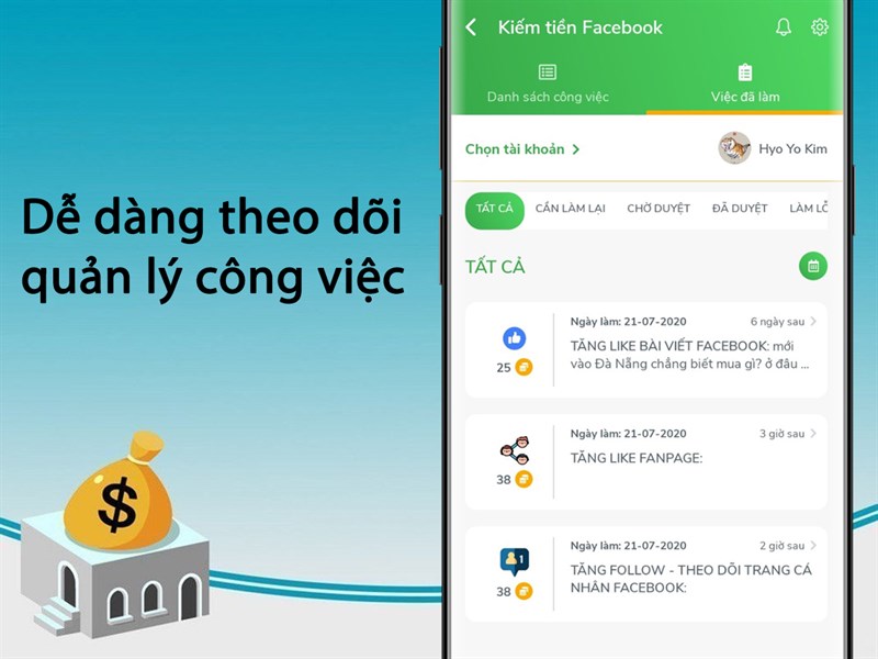 Hana - Ứng dụng kiếm tiền online tại nhà không cần vốn
