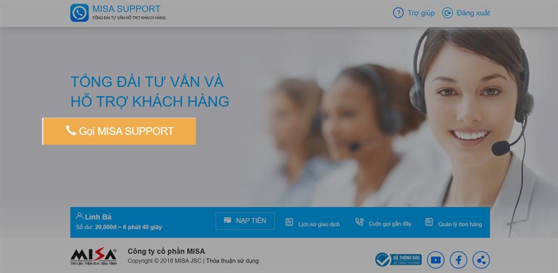 Số hotline tổng đài Misa, cách liên hệ MISA SUPPORT tư vấn hỗ trợ mới