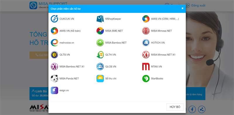 Số hotline tổng đài Misa, cách liên hệ MISA SUPPORT tư vấn hỗ trợ mới