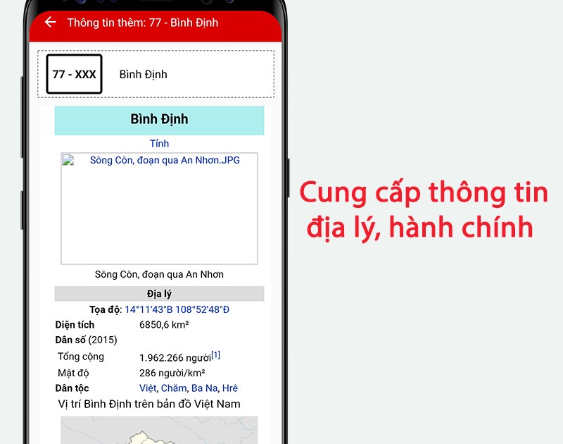 Biển số xe - Ứng dụng tra cứu biển số xe máy, ô tô toàn quốc