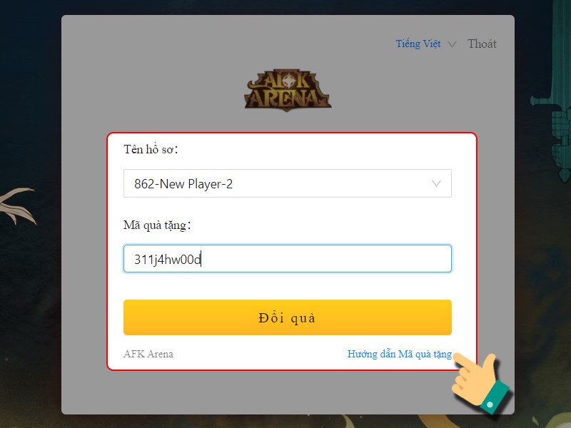 Code AFK Arena mới nhất 2021 | Cách nhập và nhận code