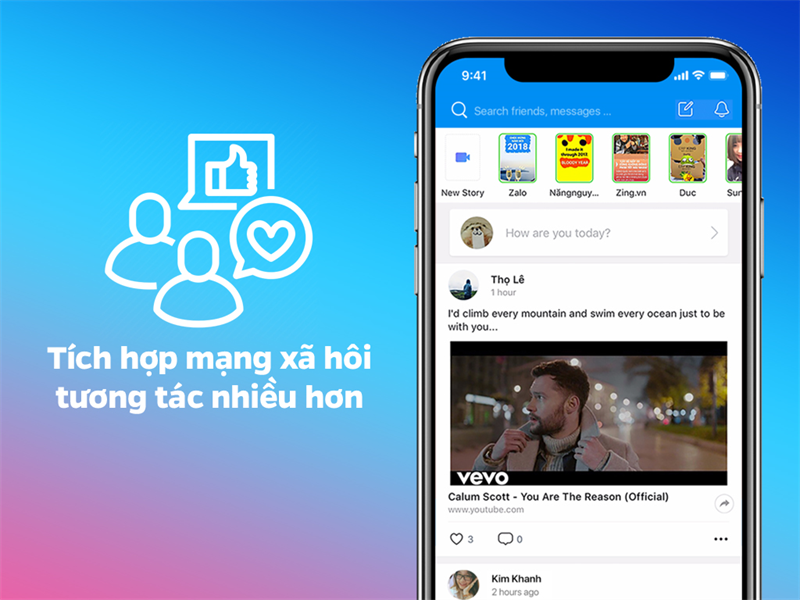 Zalo - Ứng dụng mạng xã hội phổ biến Việt Nam
