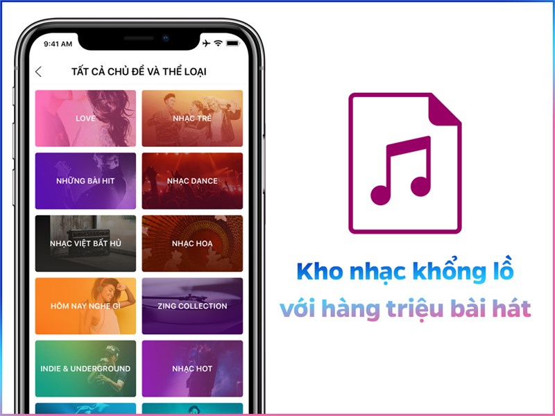 Zing MP3 - Ứng dụng nghe nhạc trực tuyến