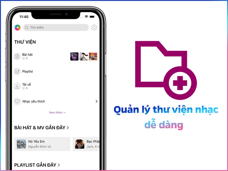 Zing MP3 - Ứng dụng nghe nhạc trực tuyến