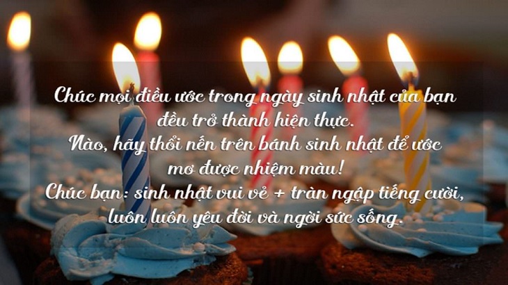 Lời chúc sinh nhật hay và ý nghĩa dành tặng người yêu thương