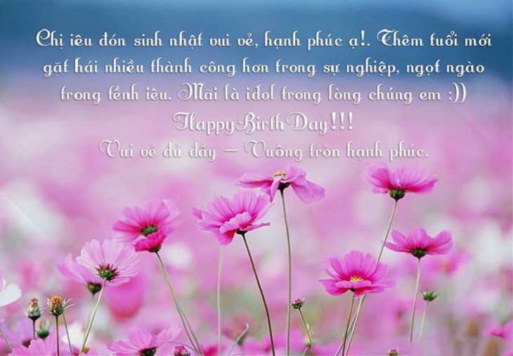 Lời chúc sinh nhật hay và ý nghĩa dành tặng người yêu thương
