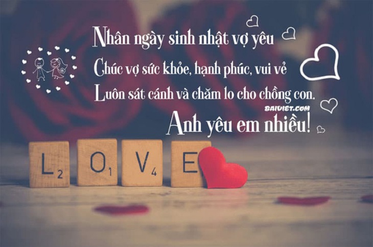 Lời chúc sinh nhật hay và ý nghĩa dành tặng người yêu thương