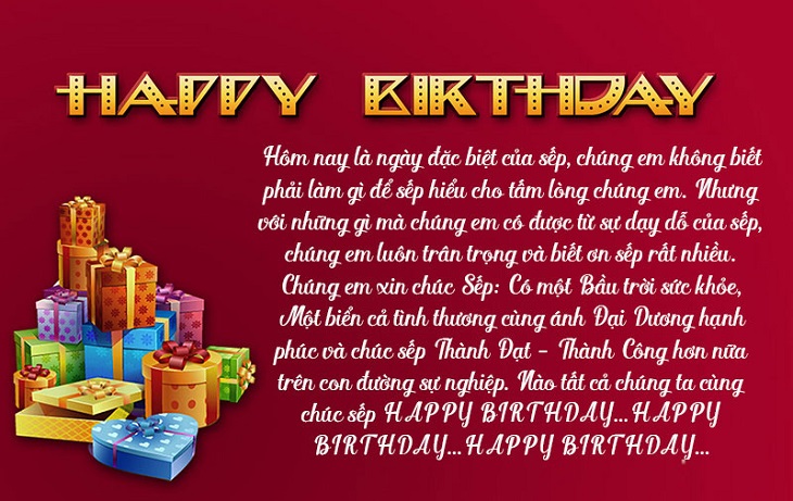 Lời chúc sinh nhật hay và ý nghĩa dành tặng người yêu thương