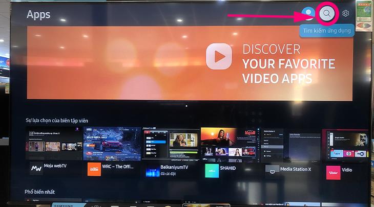 Hướng dẫn sử dụng ứng dụng ClipTV trên Smart tivi Samsung