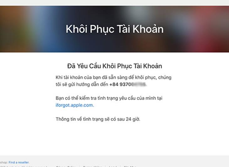 Quên mật khẩu iCloud, cách lấy lại nhanh chóng trong vòng 3 nốt nhạc