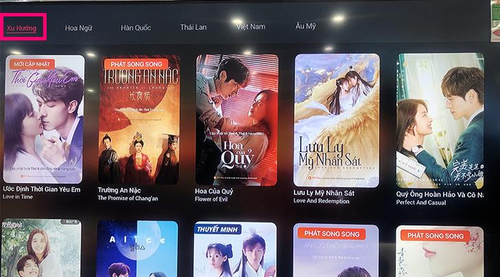 Hướng dẫn sử dụng ứng dụng FPT Play trên Smart tivi Samsung