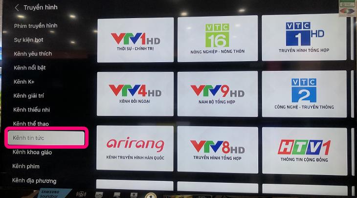 Hướng dẫn sử dụng ứng dụng ClipTV trên Smart tivi Samsung