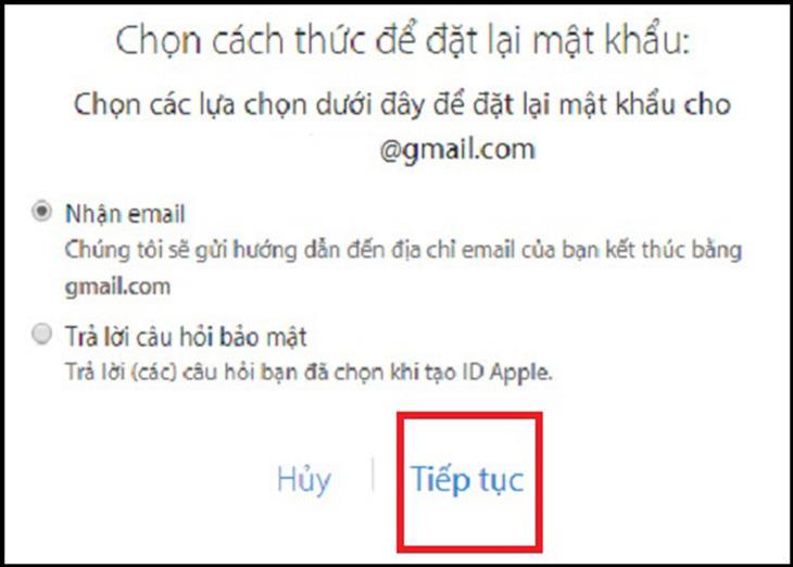 Quên mật khẩu iCloud, cách lấy lại nhanh chóng trong vòng 3 nốt nhạc
