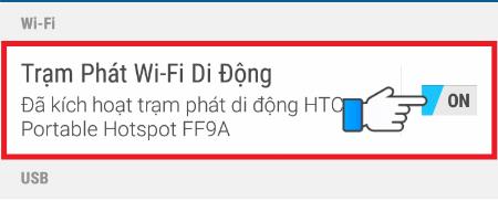 Cách phát wifi trên điện thoại Android