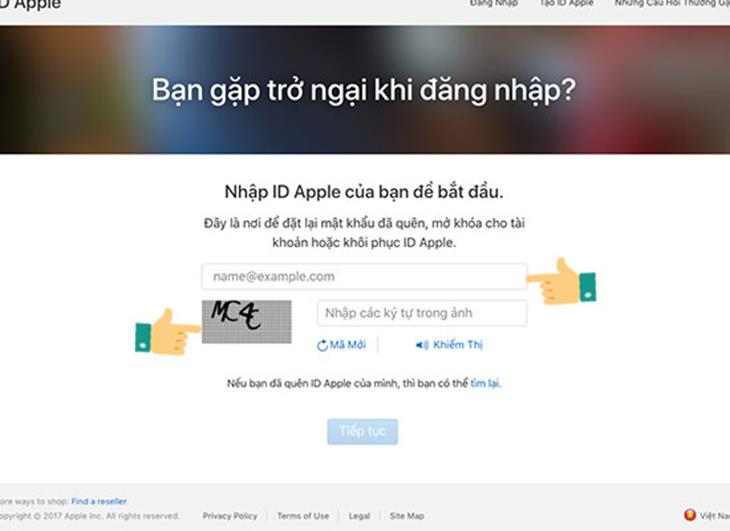 Quên mật khẩu iCloud, cách lấy lại nhanh chóng trong vòng 3 nốt nhạc
