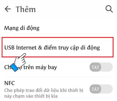 Cách phát wifi trên điện thoại Android