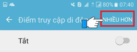Cách phát wifi trên điện thoại Android