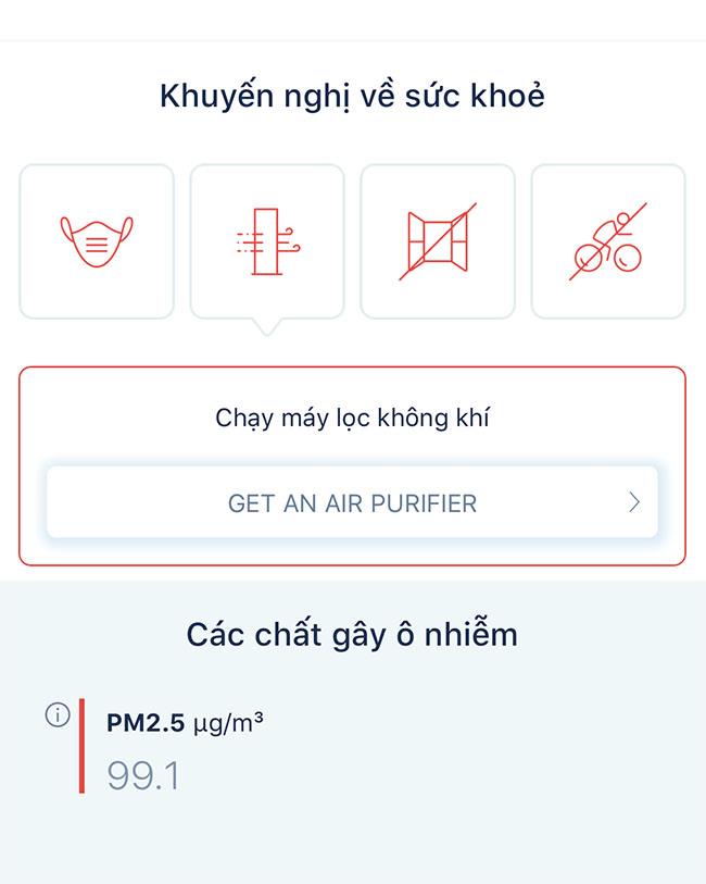 AirVisual App - Ứng dụng kiểm tra mức độ ô nhiễm không khí cần phải có