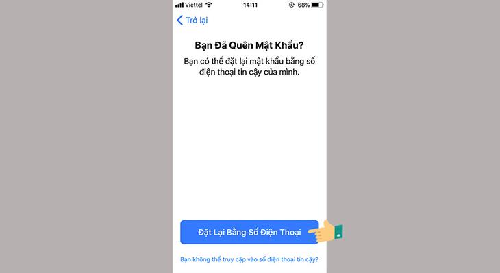 Quên mật khẩu iCloud, cách lấy lại nhanh chóng trong vòng 3 nốt nhạc