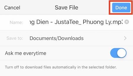 Cách tải nhạc trực tiếp trên iPhone, iPad về máy nhanh gọn, chất lượng cao