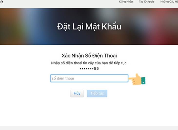 Quên mật khẩu iCloud, cách lấy lại nhanh chóng trong vòng 3 nốt nhạc