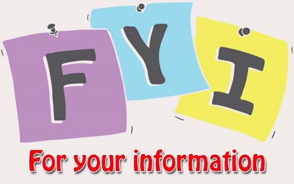 FYI là gì? FYI được dùng trong trường hợp nào là phù hợp