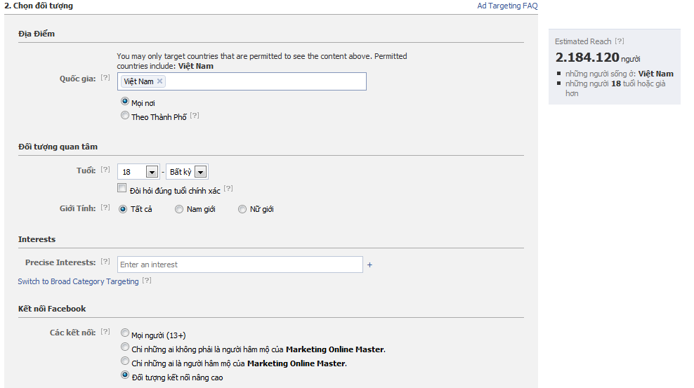 Cách tạo quảng cáo trên Facebook