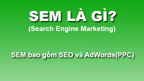 SEM Là Gì? Một số thuật ngữ SEM là gì?