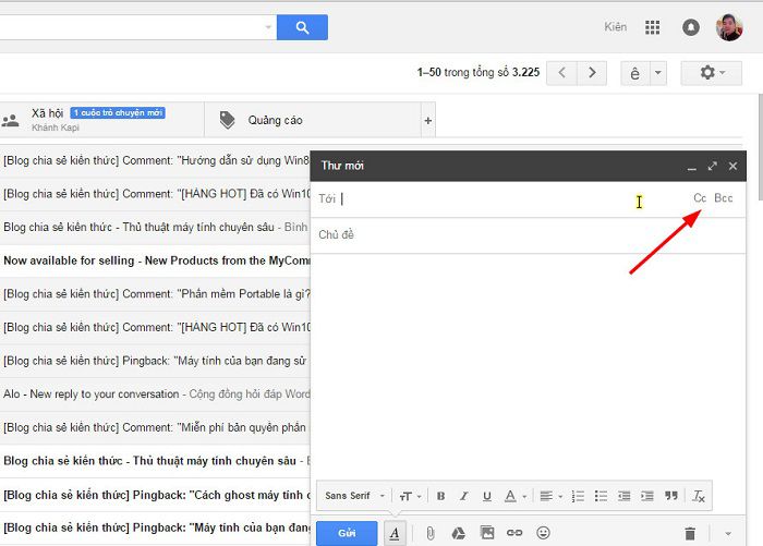 CC Trong Gmail Là Gì? Tìm Hiểu Về CC Trong Gmail Là Gì?