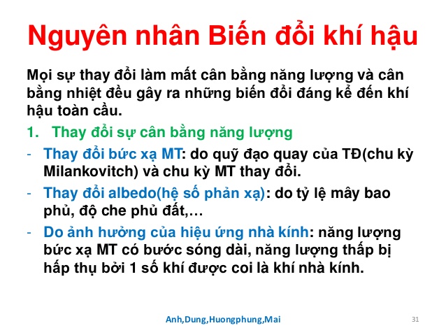 Climate Change là gì? Hậu quả của Climate Change là gì?