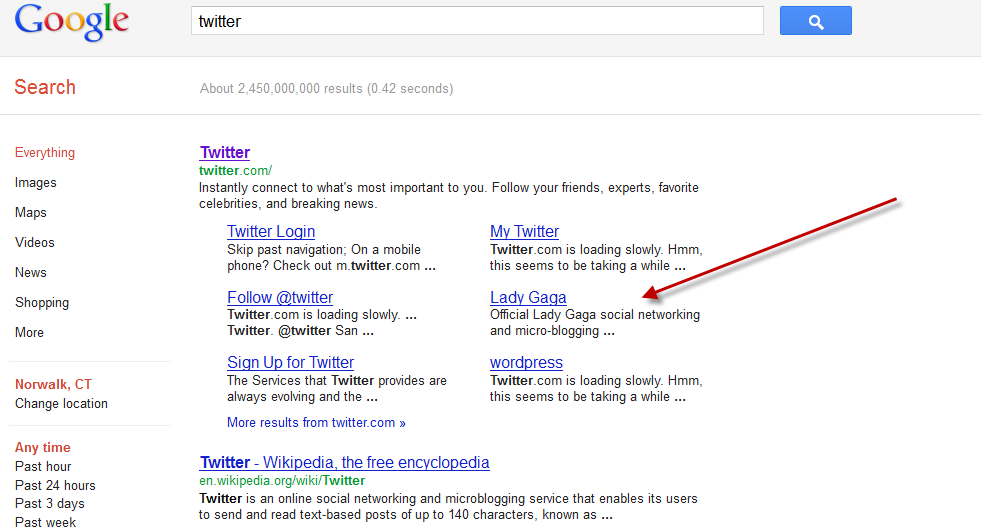Chia sẻ kiến thức về  Google Sitelinks cho các doanh nghiệp?