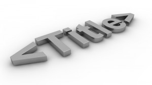 Lỗi hay gặp khi viết tiêu đề khi làm seo?