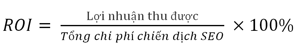 Lợi tức đầu tư trong seo là gì?